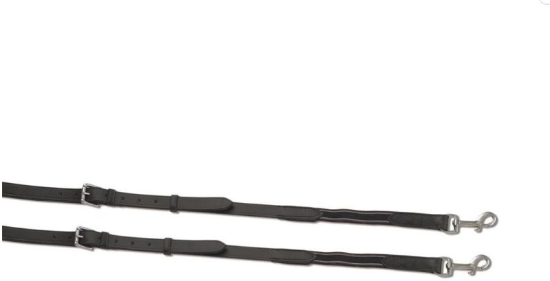 Velociti Gara Leather & Elastic Side Reins   Velociti Gara Leather & Elastic Side Reins