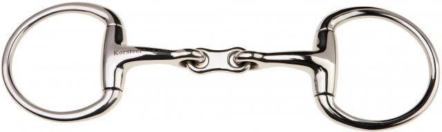 Korsteel  JP Korsteel Stainless Steel French Link Eggbutt Snaffle Bit