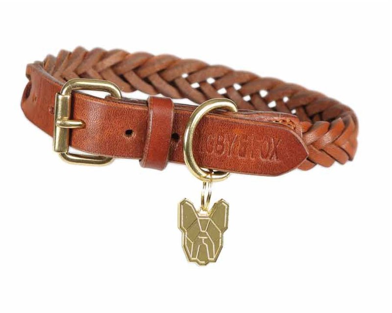 Shires Digby & Fox Plaited Dog Collar Shires Digby & Fox Plaited Dog Collar