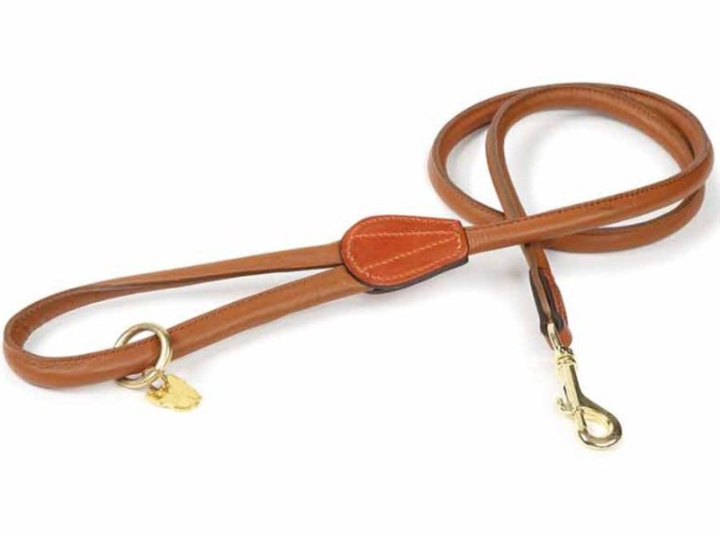 Shires Digby & Fox Rolled Leather Dog Lead Shires Digby & Fox Rolled Leather Dog Lead