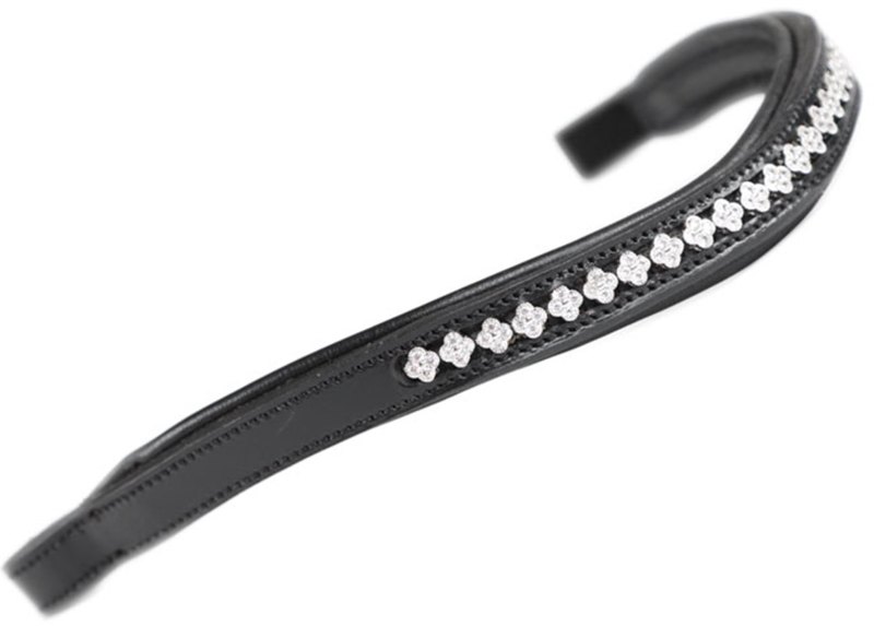 Gara Floral Diamante Browband  Gara Floral Diamante Browband