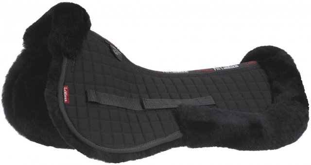 LeMieux LeMieux Pro Lambskin Half Pad Black/Black