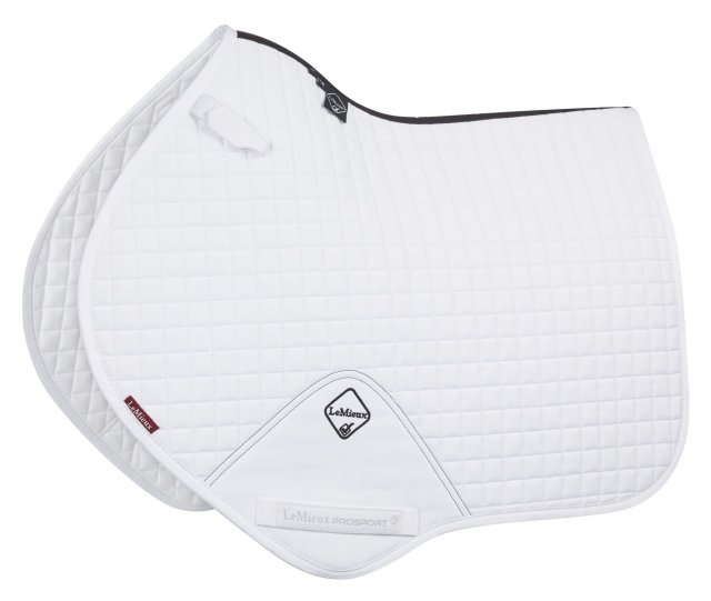 LeMieux LeMieux Pro Sport Cotton Close Contact Square White