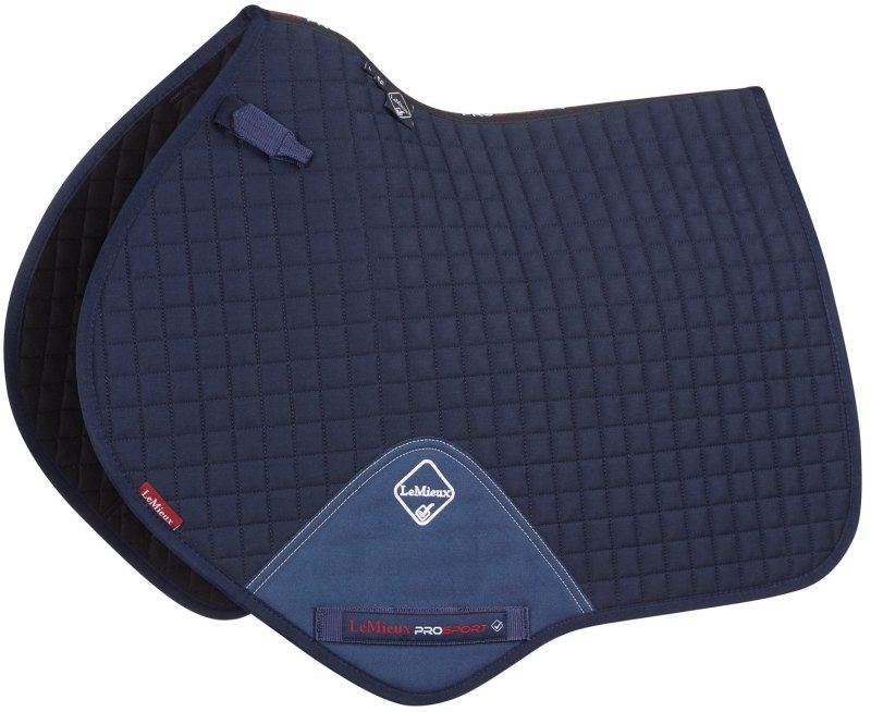 LeMieux Pro Sport Cotton Close Contact Square Navy LeMieux Pro Sport Cotton Close Contact Square Navy