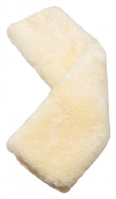 LeMieux Lambskin Dressage Slip-On Girth Sleeve Natural