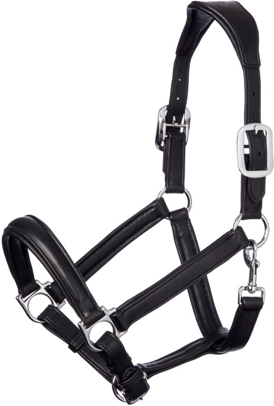 LeMieux Anatomic Leather Headcollar Black LeMieux Anatomic Leather Headcollar Black