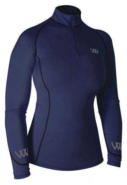 Woof Wear Woof Wear Performance Riding Shirt Navy