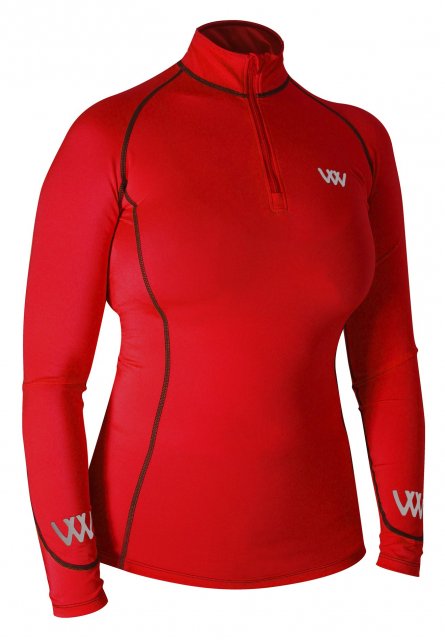 Woof Wear Woof Wear Performance Riding Shirt Royal Red