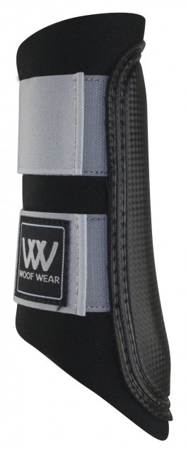 Woof Wear Woof Wear Club Brushing Boots Black/Steel