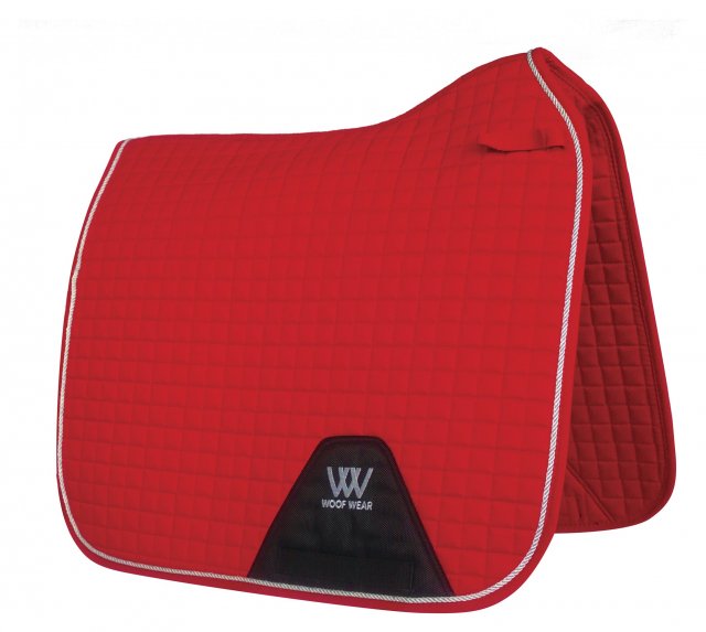 Woof Wear Woof Wear Dressage Saddle Cloth Royal Red