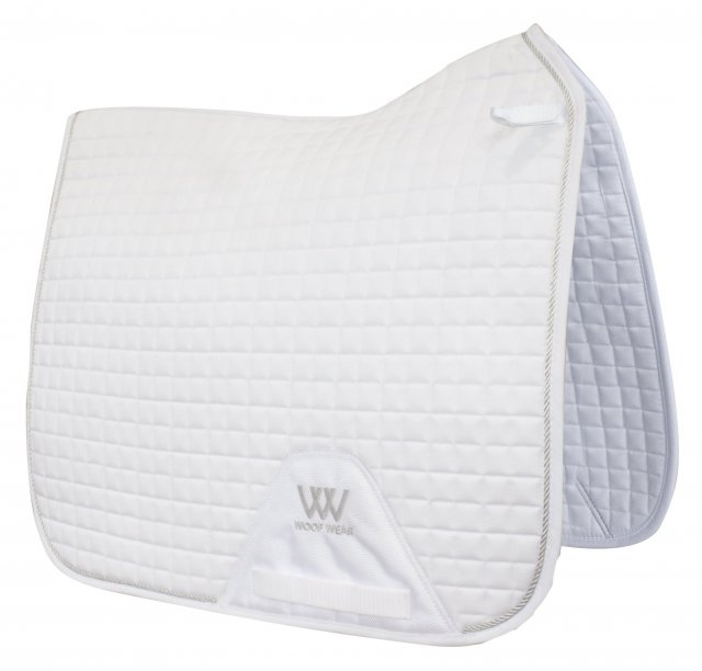 Woof Wear Woof Wear Dressage Saddle Cloth White