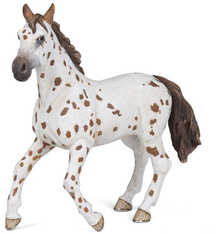 Papo Brown Appaloosa Mare Toy Papo Brown Appaloosa Mare Toy