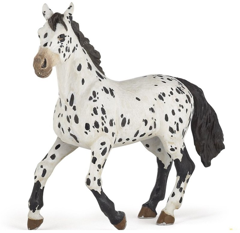 Papo Black Appaloosa Horse Toy Papo Black Appaloosa Horse Toy