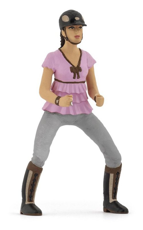 Papo Trendy Riding Girl Pink Toy Papo Trendy Riding Girl Pink Toy