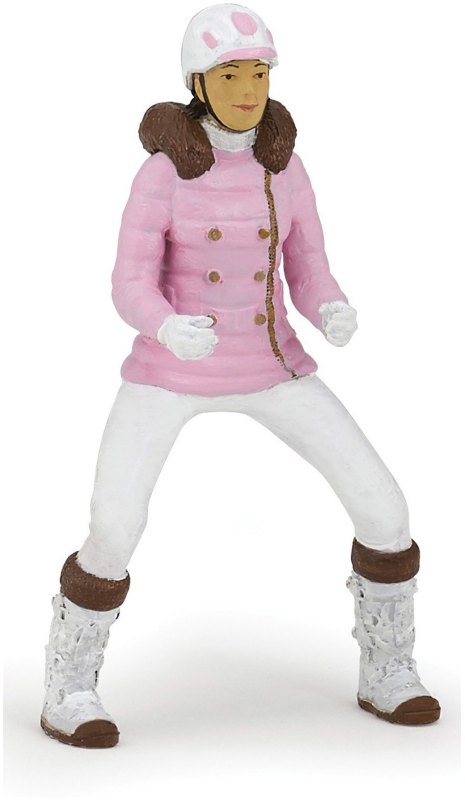Papo Winter Riding Girl Toy Papo Winter Riding Girl Toy