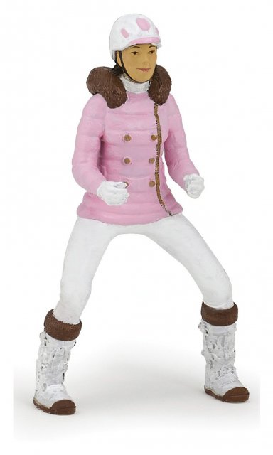 Papo Toys Papo Winter Riding Girl Toy