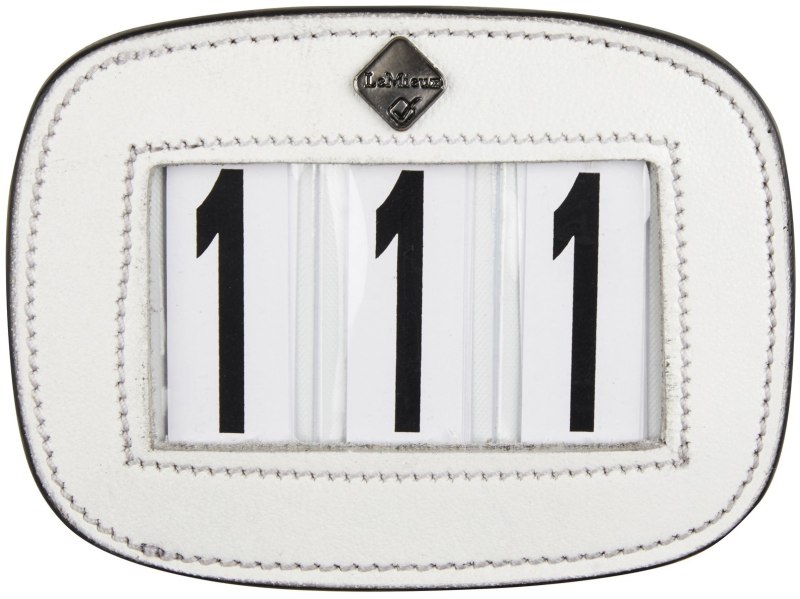 LeMieux Leather Saddle Pad Number Holder LeMieux Leather Saddle Pad Number Holder