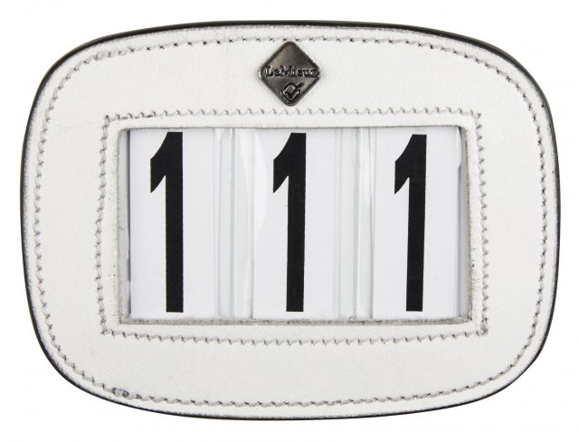 LeMieux LeMieux Leather Saddle Pad Number Holder