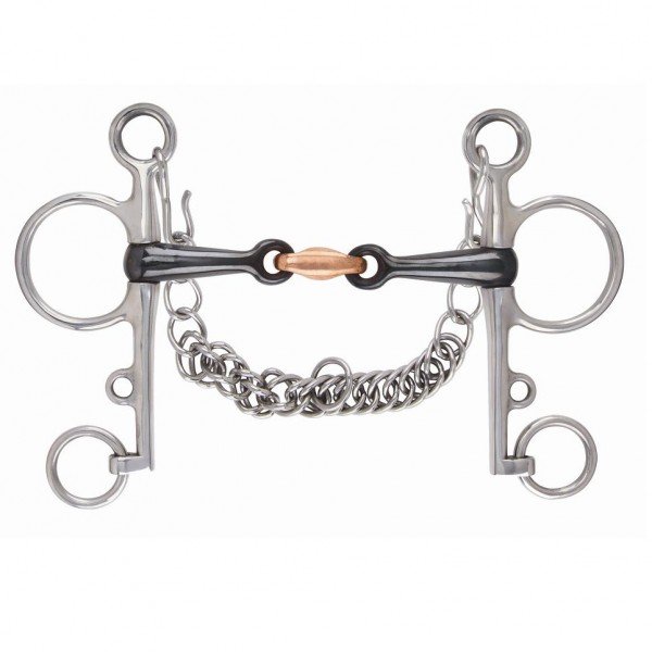Shires Shires Sweet Iron Double Jointed Pelham Bit 523