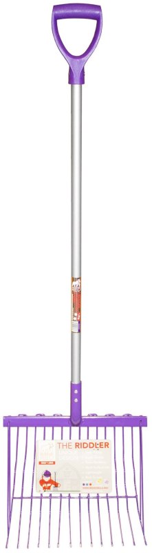Red Gorilla D Handle Riddler Shavings Fork Purple Red Gorilla D Handle Riddler Shavings Fork Purple