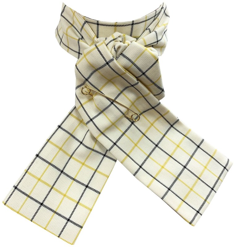 Equetech Tattersall Check Self Tying Stock Equetech Tattersall Check Self Tying Stock
