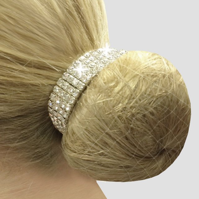 Equetech Equetech Crystals Bun Ring