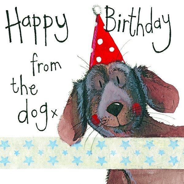 Alex Clark Alex Clark Spotty Hat Birthday Card