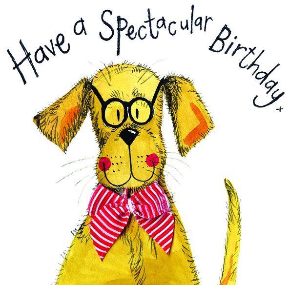 Alex Clark Spectacles Birthday Card Alex Clark Spectacles Birthday Card