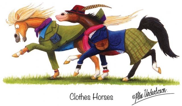 Alex Underdown Clothes Horse