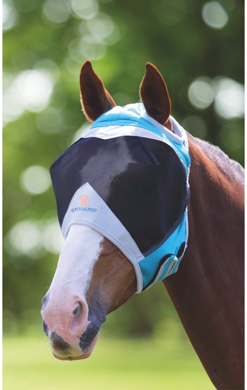 Shires Fine Mesh Fly Mask with Ear Holes Shires Fine Mesh Fly Mask with Ear Holes