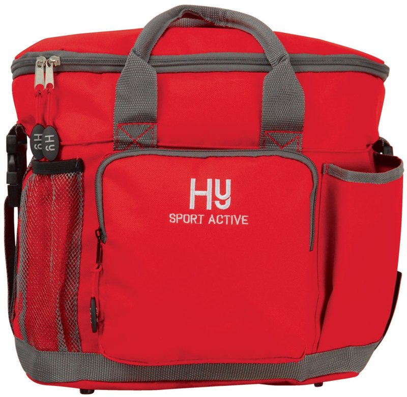 Hy Sport Active Grooming Bag Rosette Red Hy Sport Active Grooming Bag Rosette Red