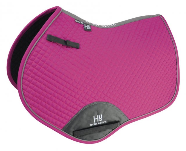 HY Range Hy Sport Active Close Contact Saddle Pad Port Royal