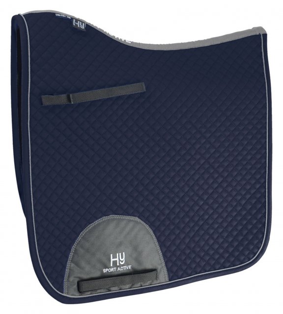 HY Range Hy Sport Active Dressage Saddle Pad Midnight Navy