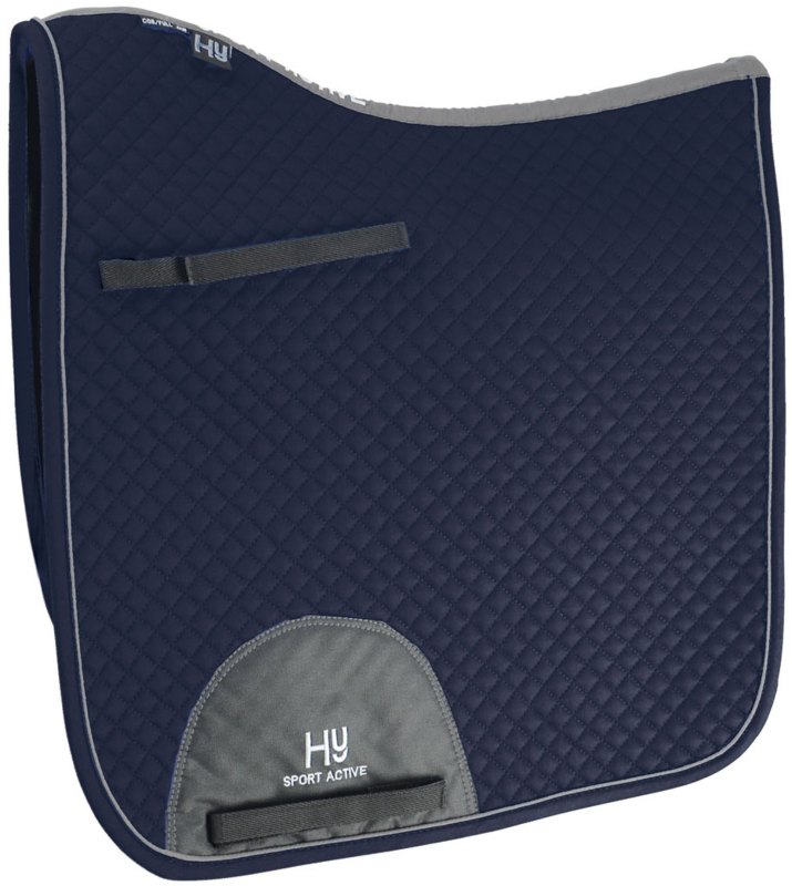 Hy Sport Active Dressage Saddle Pad Midnight Navy Hy Sport Active Dressage Saddle Pad Midnight Navy