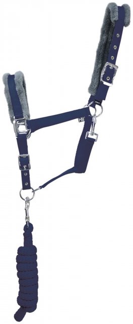 HY Range Hy Sport Active Head Collar & Rope Midnight Navy