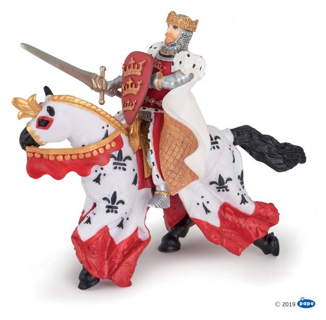 Papo Toys Papo Red King Arthur Horse