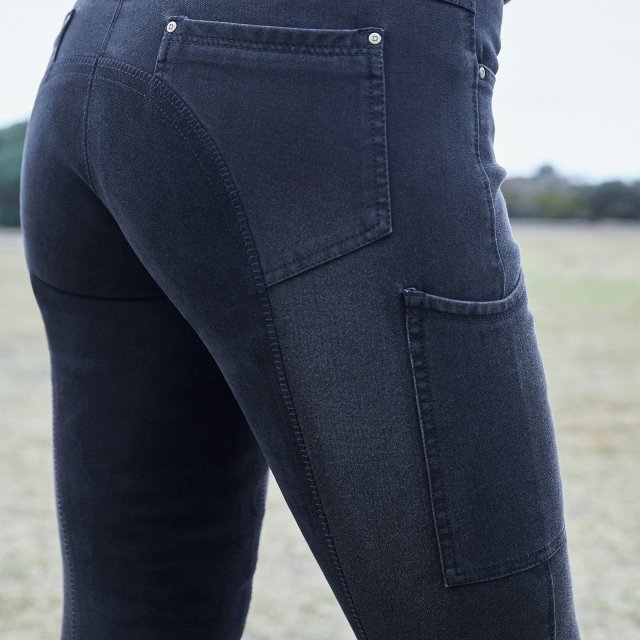 Dublin  Dublin Shona Full Suede Seat Denim Breeches