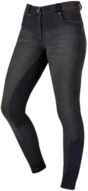Dublin Shona Full Suede Seat Denim Breeches Dublin Shona Full Suede Seat Denim Breeches