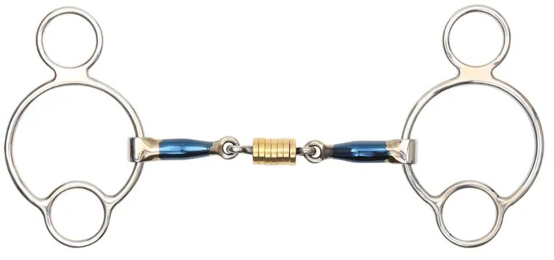 Shires Blue Sweet Iron Universal with Roller Link 6339 Shires Blue Sweet Iron Universal with Roller Link 6339