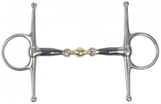 Shires Shires Blue Sweet Iron Full Cheek with Lozenge 6360