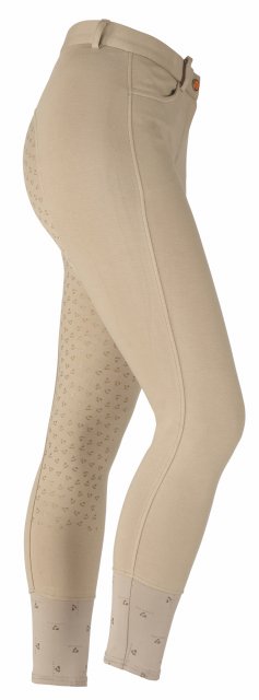 Shires Aubrion Northwick Ladies Horse Riding Breeches in Beige 