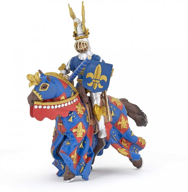Papo Toys Papo Blue Knight Horse and Knight