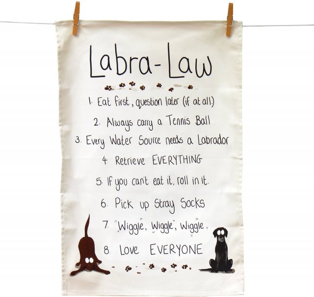 Emily Cole Emily Cole Labra-Law Tea Towel