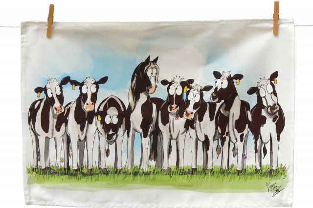 Emily Cole Emily Cole Cow Pony Tea Towel