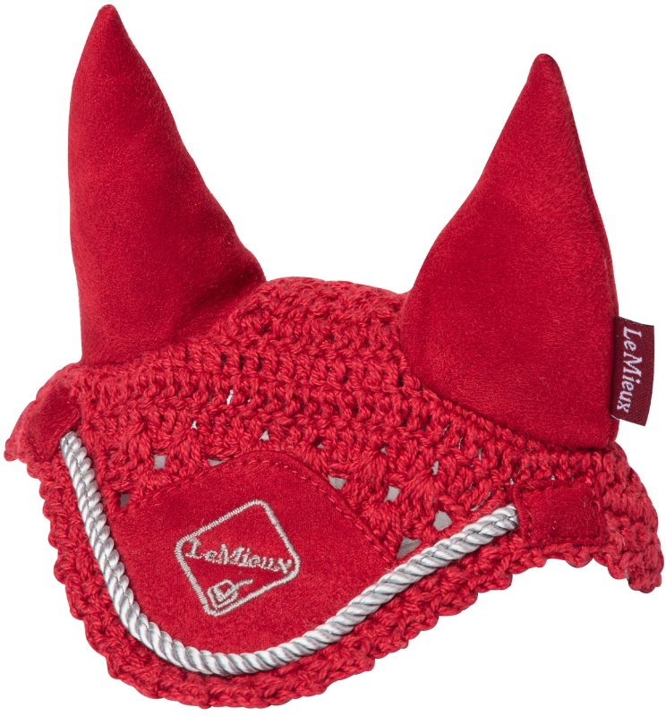 LeMieux Toy Pony Fly Hood Chilli Red  LeMieux Toy Pony Fly Hood Chilli Red