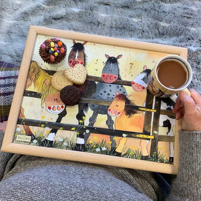 Alex Clark Alex Clark Ponies Lap Tray