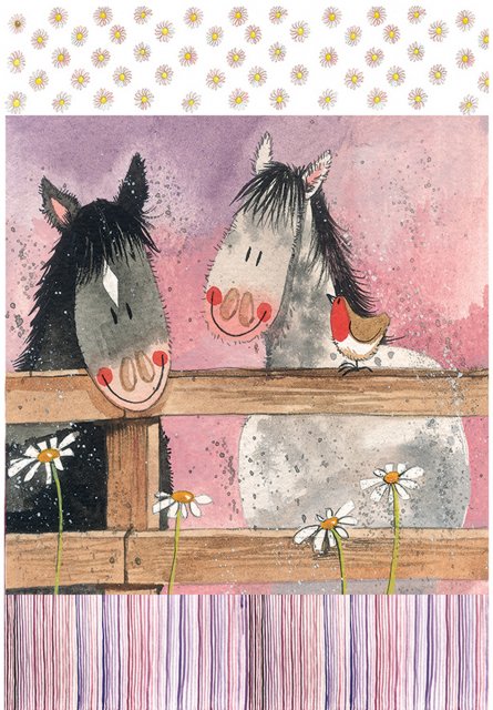 Alex Clark Alex Clark Horse Whispers Tea Towel