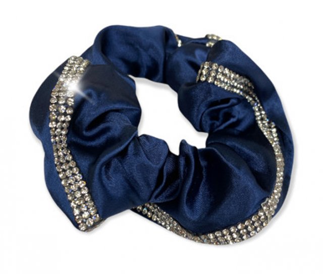 Equetech Equetech Satin Deluxe Crystal Scrunchie
