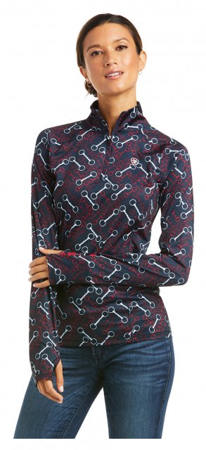 Ariat Riding Apparel Ariat Ladies Team Lowell 1/4 Zip