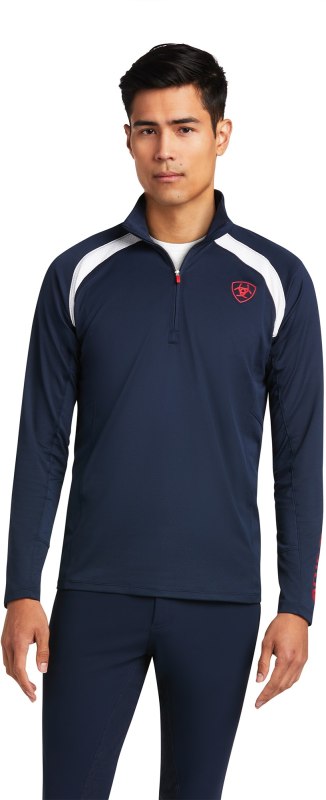 Ariat Mens Team Sunstopper 1/4 Zip   Ariat Mens Team Sunstopper 1/4 Zip